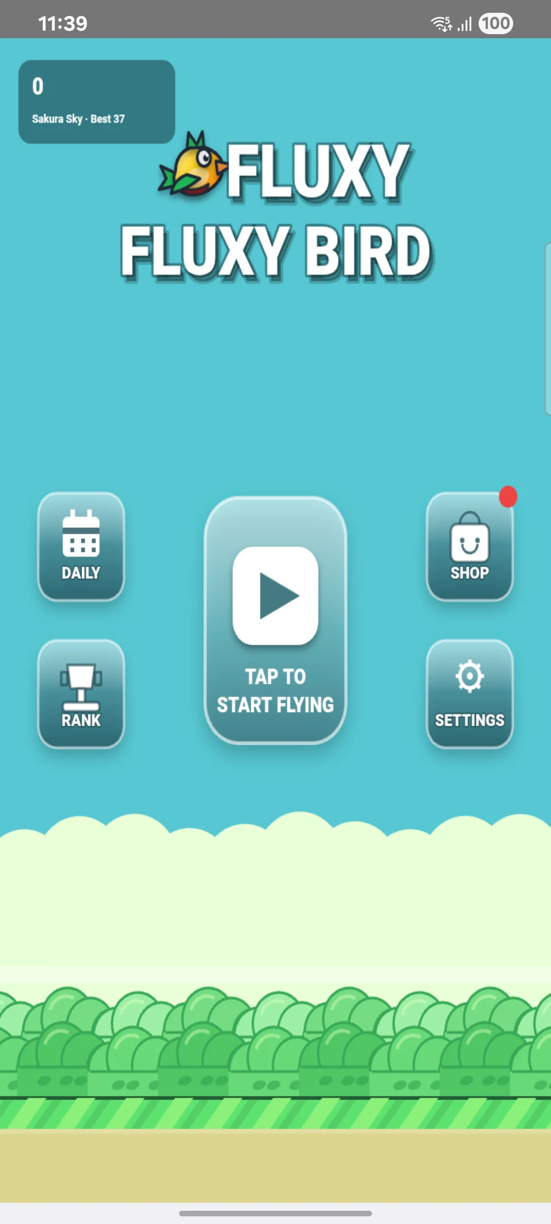 Fluxy Bird screenshot